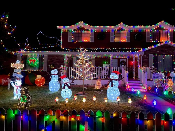 The Best Christmas Light Displays in Every State